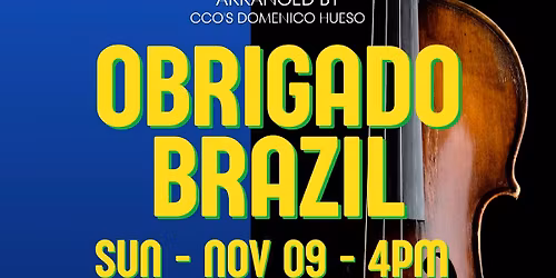 CCO presents 'Obrigado Brazil'