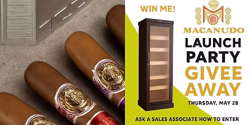 Macanudo cigars event