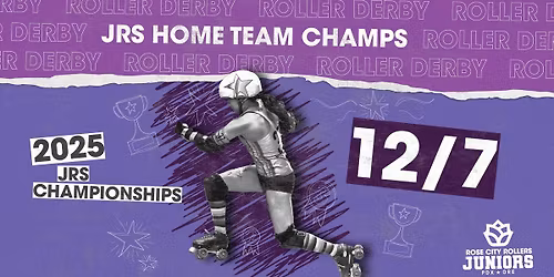 Junior Roller Derby- 2025 Home Team Champs!