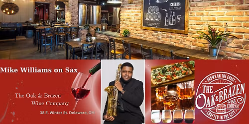 Mike Williams on Sax at The Oak & Brazen Unplugged (Christmas Edition)