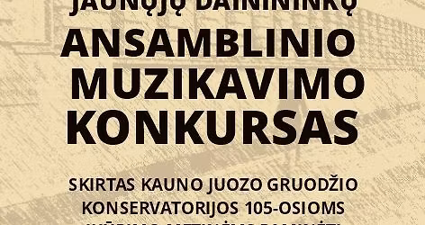 Ansamblinio muzikavimo konkursas