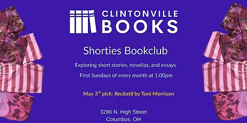 Shorties Bookclub at Clintonville Books