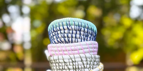 Hand Stitched Rope and Twine Bowls