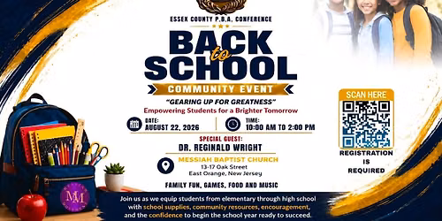 Back to School Community Event