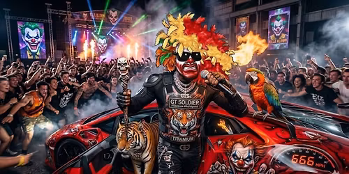 GT Soldier Rap and Comedian Digital Arcade Retro Rush Showdown 