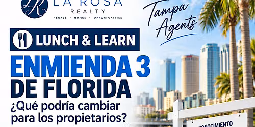 Lunch and Learn Para Agentes de Tampa