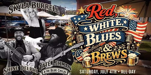 Gift Horse Live Presents: Red, White, Blues & Brews 