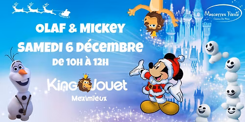 \u2603\ufe0fOLAF & MICKEY\u2603\ufe0f