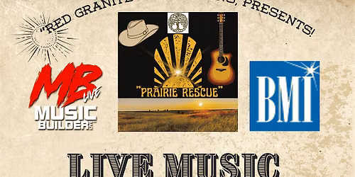 SUMMER CONCERT SERIES SPECIAL!! 2026  HOST- "PRAIRIE RESCUE BAND"