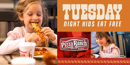 Kids Eat FREE Every Tuesday Night