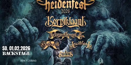 HEIDENFEST 2026 | BACKSTAGE M\u00dcNCHEN 2026