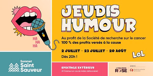 Jeudis humour - au profit de la SRC
