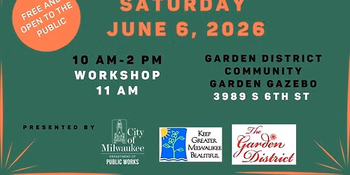 Compost Bin Workshop & Plant Sale