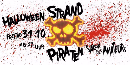 Halloween mit den Strandpiraten im Salon d. Amateurs