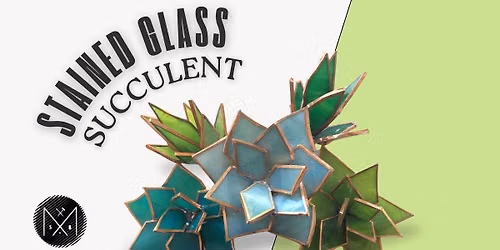 Stained Glass Succulent\/Flower
