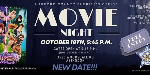 HCSO's Outdoor Movie Night
