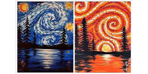 Van Gogh\u2019s Forest - Paint and Sip in New Braunfels | Classpop!\u2122