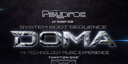 DOMA \u2014 System Boot Sequence