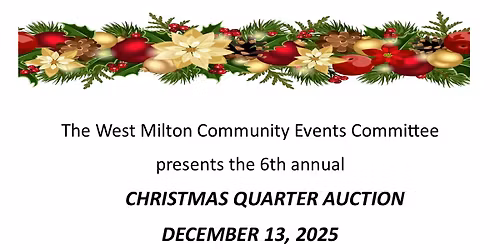 Christmas Quarter Auction