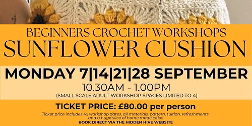 \ud83c\udf3b\ud83c\udf1f BEGINNERS CROCHET COURSE \ud83c\udf1f\ud83c\udf3b (MONDAY DAYTIME)