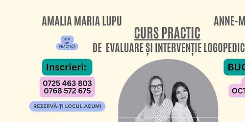 Evaluare \u0219i interven\u021bie logopedic\u0103