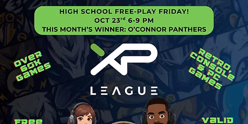 XP League NWSA O' Connor Panthers FREE PLAY Night