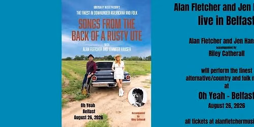 Songs from the Back of a Rusty Ute - Alan Fletcher Live