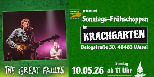 Fr\u00fchschoppen mit Livemusik The Great Faults