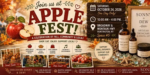 \ud83c\udf4e Sonny & Dew at Apple Fest 2026! \ud83c\udf42