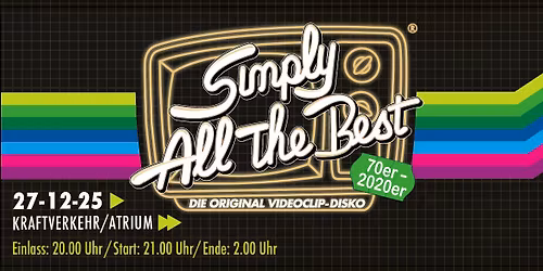 Simply All The Best - Die Original Videoclip-Disko