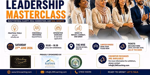 Leadership Masterclass 2026 | Performance, Mental Wellbeing & Self-Care Eve