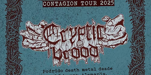 Cryptic Brood en Pub Utop\u00eda, Zaragoza