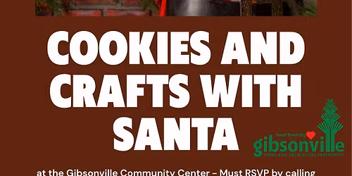 Cookies and Crafts with Santa 