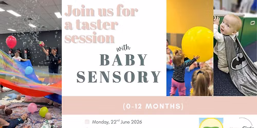 Taster Session with Baby Sensory (0-12 months)