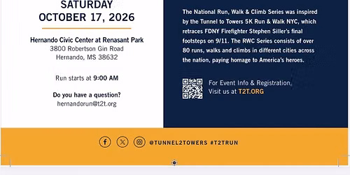 Tunnel to Towers Hernando walk\/run 5k