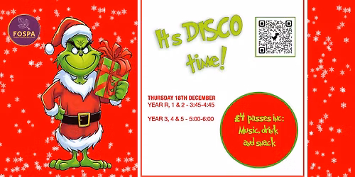 FoSPA Christmas Disco