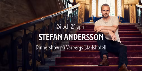 In Conversation \u2013 Dinnershow med Stefan Andersson