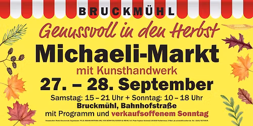 Bruckm\u00fchler Michaelimarkt in neuem "Gewand"