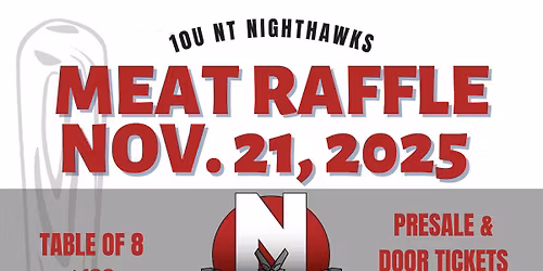 Nighthawks 10U Meat Raffle