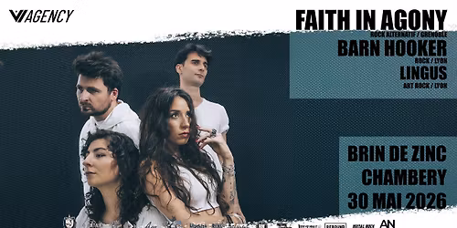 FAITH IN AGONY + BARN HOOKER + LINGUS
