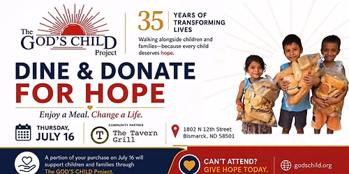 Dine & Donate FOR HOPE