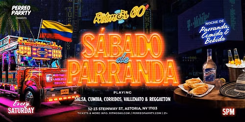 Happy Hour at Ritmos Colombian Restaurant & Bar Salsa NYC