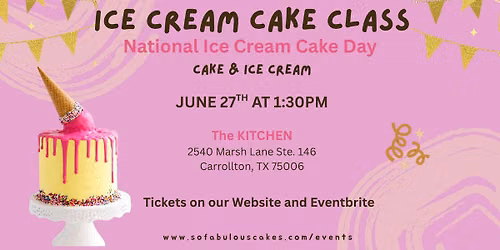 Ice Cream & Cake Decorating