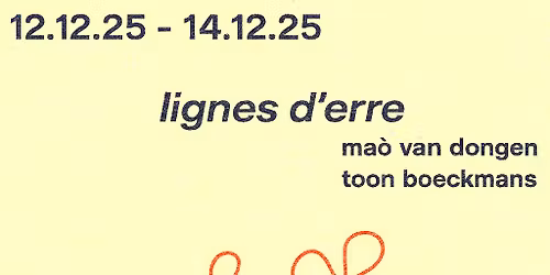 Lignes d'erre