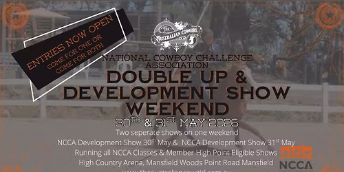 NCCA Double Up Development Show Weekend