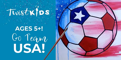Kids & Family Paint: Go Team USA!
