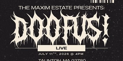 The DOOFUS Has Arrived: The Debut Album Release Party 
