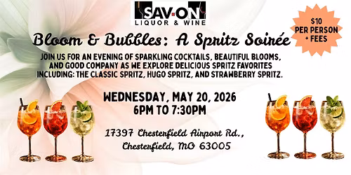 Bloom & Bubbles: A Spritz Soiree