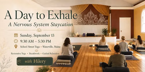 A Day to Exhale: A Staycation Retreat