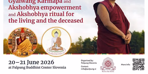 Weekend retreat with Zilnon Rinpoche: Akshobhya Empowerment & Ritual for the Living and the Deceased